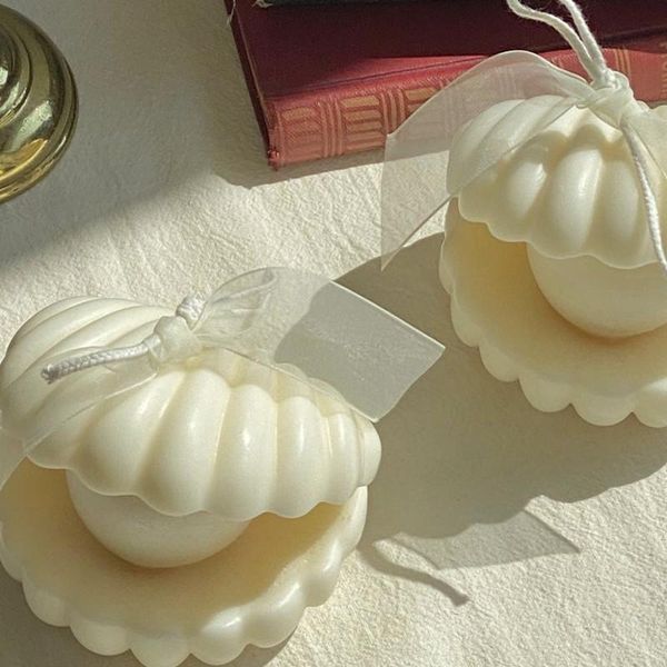 

pearl candle po props vintage shape with hand gift home furnishings candles