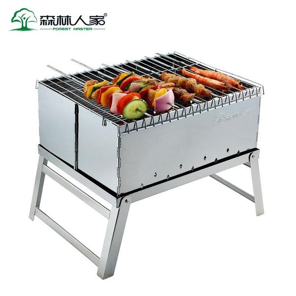 

grills barbecue charcoal grill folding portable lightweight bbq tools for outdoor cooking camping