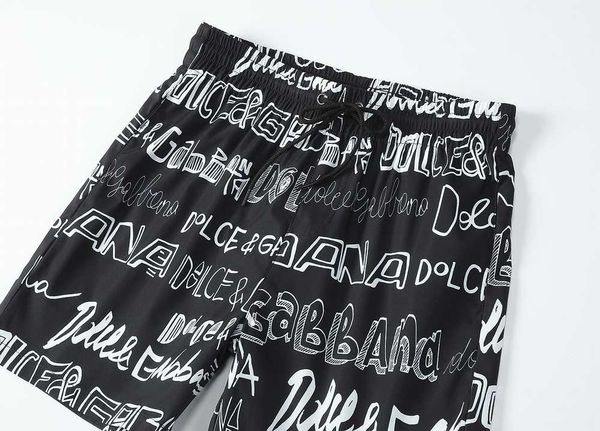 

2022 mens summer fashion shorts designer board short gym mesh sportswear quick drying swimwear printing mans clothing swim beach pants asian, White;black