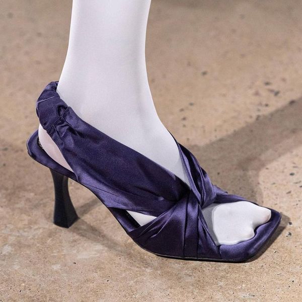 

sandals women slik sandal heels arrival sandalias mujer party high runway sandalia feminina plus size shoes, Black