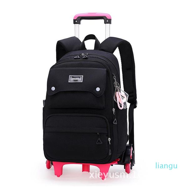 

school bags trolley luggage for girls children mochilas kids backpacks with wheel princess backpack schoolbag