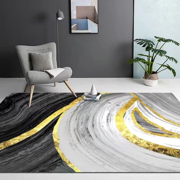 

fashion nordic rug living room coffee table blanket modern simple bedroom fully household bedside carpets