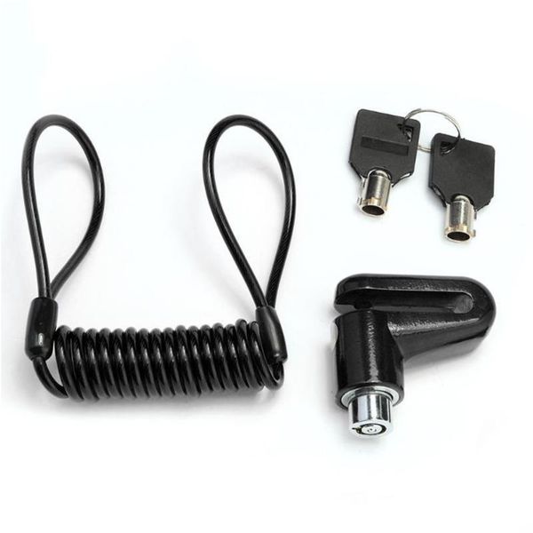 

bike locks disc brake lock anti-theft with steel wire for electric scooter skateboard mtb road motorcycle wheels