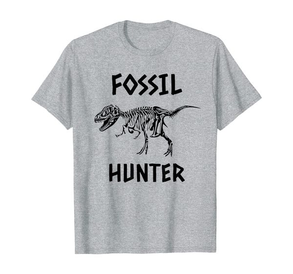 

fossil hunter dinosaur t shirt, White;black