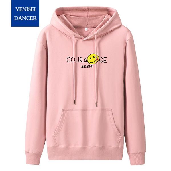 

men's hoodies & sweatshirts 2021 brand hooded sweatshirt printed 100% cotton, Black