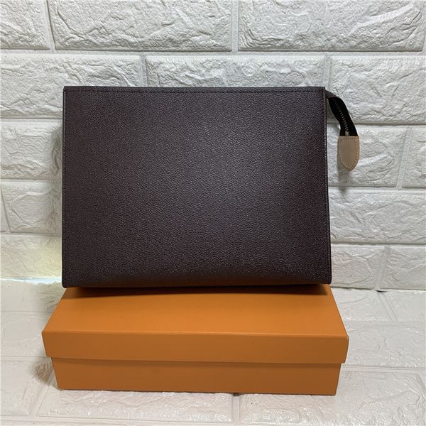 

brand clutch bag luxurys designer toiletry pouch handbags purses men women leather handbag shoulder bags wallets card holder chain key pouch