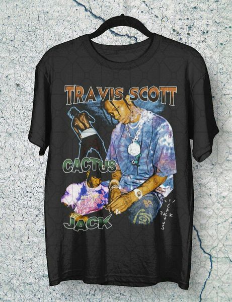 

travis scott - cactus jack t-shirt for fans lover, White;black