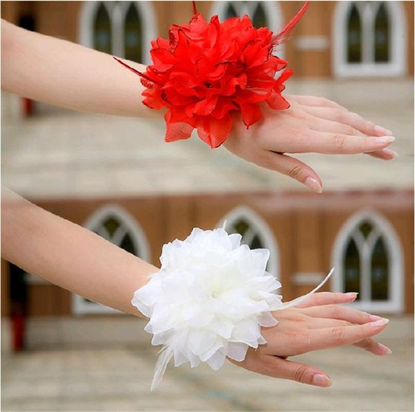 

other event & party supplies 10pcs children's dance prop headdress bride bridesmaid wrist flowers wedding decor accessories women girl