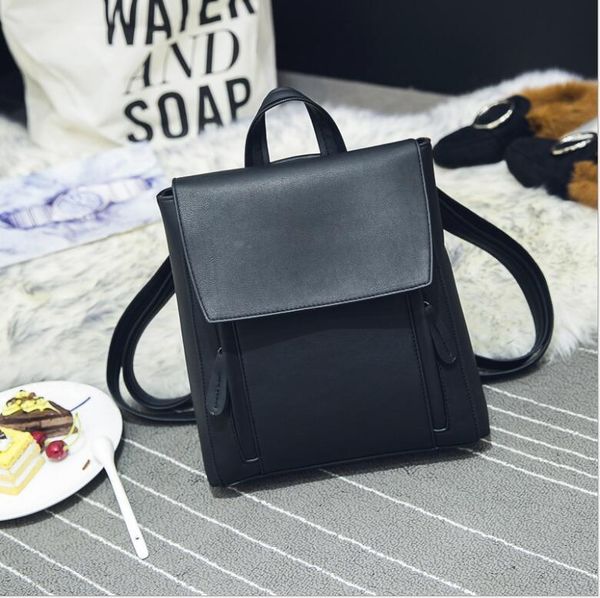 

backpack 2021 backpacks pu female for teen girls fashion bagpack