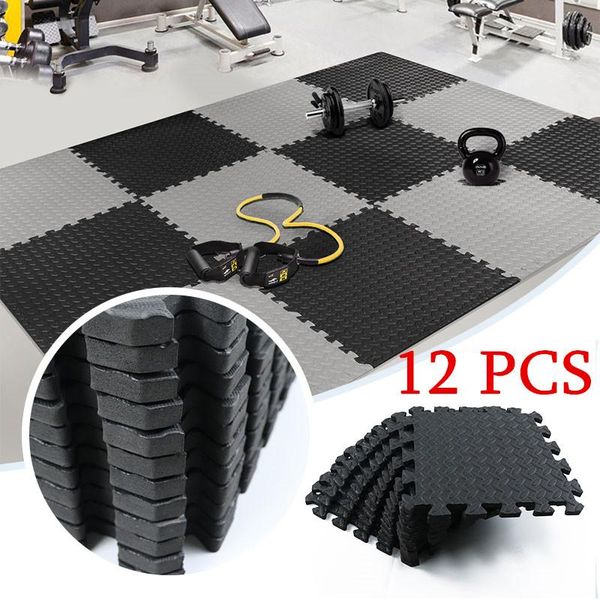 

foam floor mats puzzle play mat exercise non-slip gym fitness thicken baby climbing pad soft carpet each 30x30cm yoga