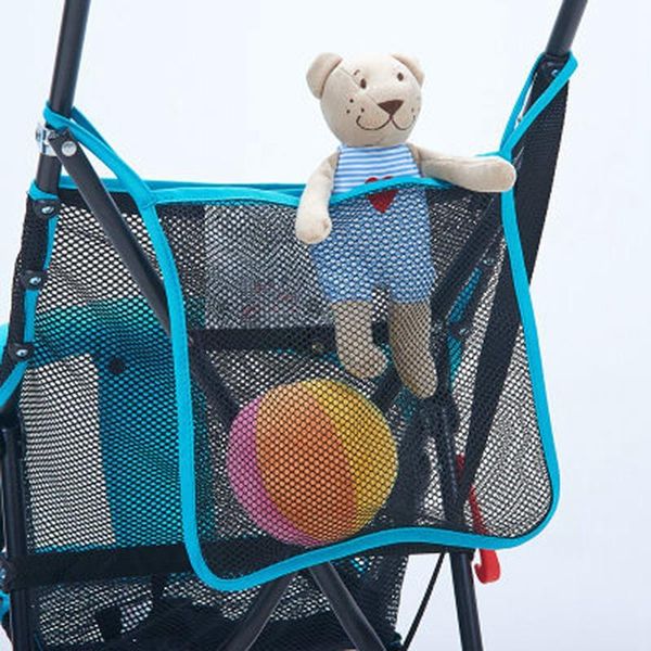 

stroller parts & accessories mesh mommy pocket baby bag net bottle diaper storage organizer infant pram cart trolley carrinho de