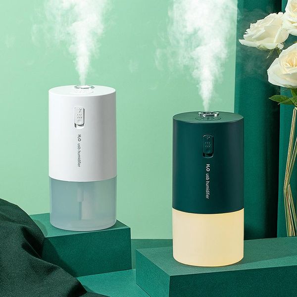 

humidifiers wireless aroma aromatherapy diffuser mini usb air humidifier 300ml rechargeable with led night light