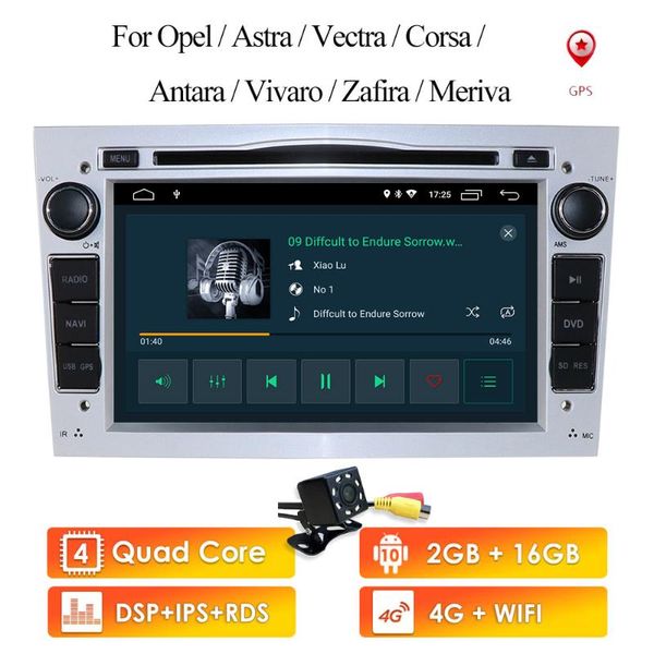 

player android 10 2din car dvd gps navigation autoradio for astra h antara vectra zafira vauxhall with can-bus wifi obd dvr dsp bt