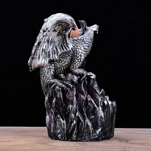 

resin backflow incense burner holder waterfall without cone fragrance lamps
