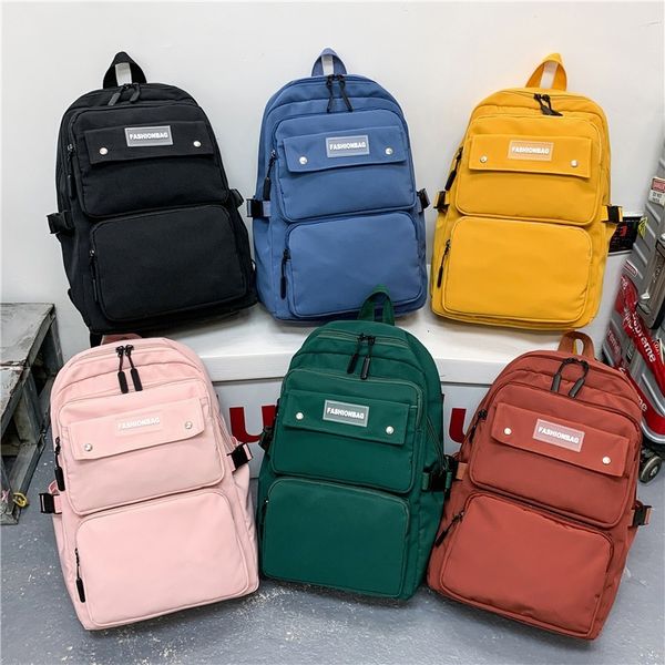 

backpack nice fashion female backpack nylon dwaterproof school bag water for teenage casual rucksacks 640h