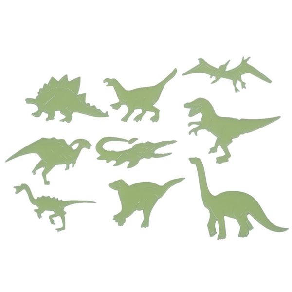 

wall stickers fun glow in the dark set of 9s plastic shape ceilings walls