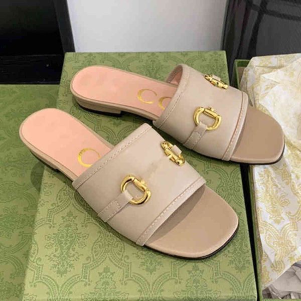 

70% off wholesale sandals flip-flops fashion women luxury flat heel slippers summer designer platform shoes casual leather white open toe fe, Black