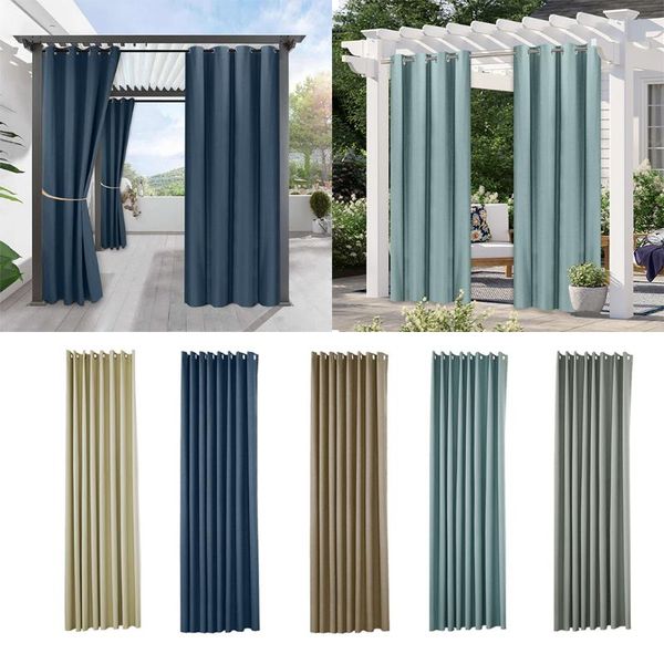 

curtain & drapes blackout curtains for bedroom -thermal insulated with grommet top