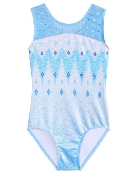 

stage wear sleeveless ballet leotard for girls sky blue gymnastics costumes sequin decro ballerina practice dance qity, Black;red