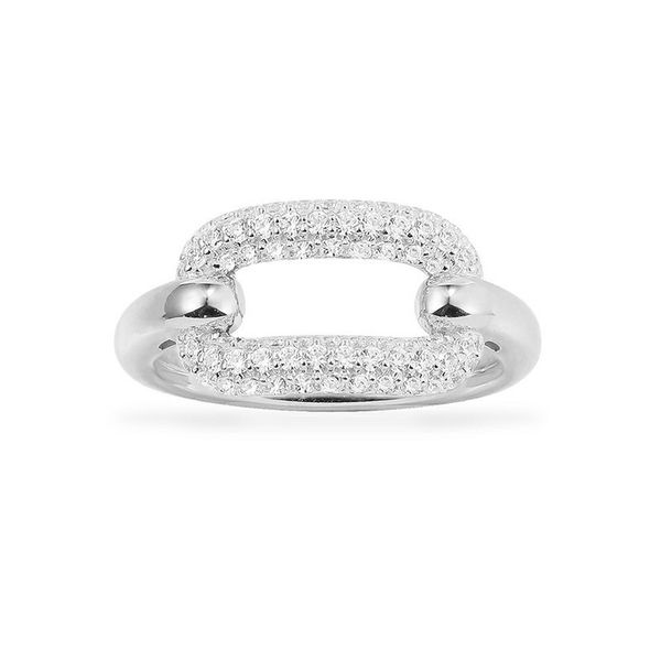 

ring silver white chain of family a, women's fashion design, hollow out , year gift for girlfriend