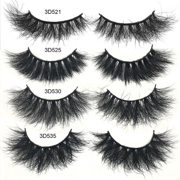 

fluffy lashes mink eyelashes 100% cruelty natural handmade reusable 3d false maquiagem eye lashes1