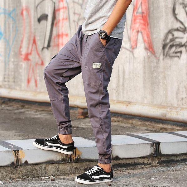 

men's pants wholesale 2021 autumn winter selling fashion casual long mw384, Black