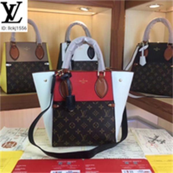 

presbyopia bags 4usi m52773 white leather and brand handbag shoulder bag women handbags iconic designer handles shoulder bags luxury tot, Red;black