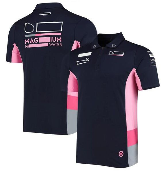 

f1 racing team polo shirt, short-sleeved lapel t-shirt, the same style customized