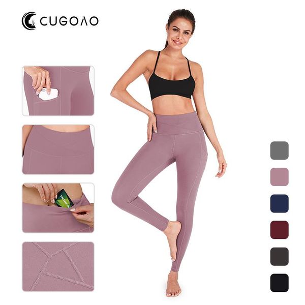 

yoga outfit cugoao women tights fitness running pants high waist sport leggings push up leggins energy gym clothing girl