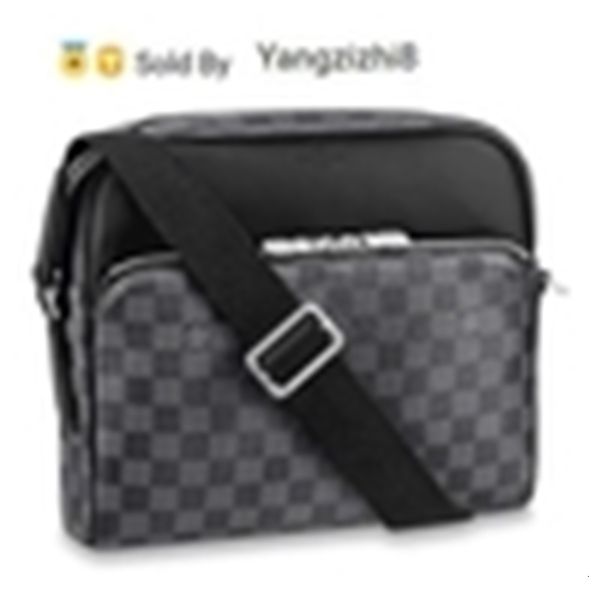 

yangzizhi8 men n41408 dayton reporter pm fashion 2019 real caviar lambskin le boy chain flap bag handbags shoulder messenger bags totes, Black;red