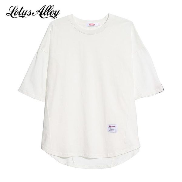 

women's t-shirt oversize t shirt retro streetwear white for women 2021 tee summer cotton clothes woman tshirts korean clothing
