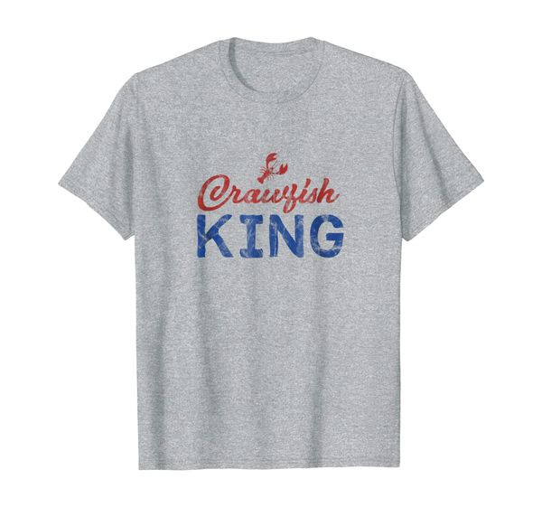 

Crawfish King Funny Cajun Louisiana Crawfish Gift Shirt - B, Mainly pictures
