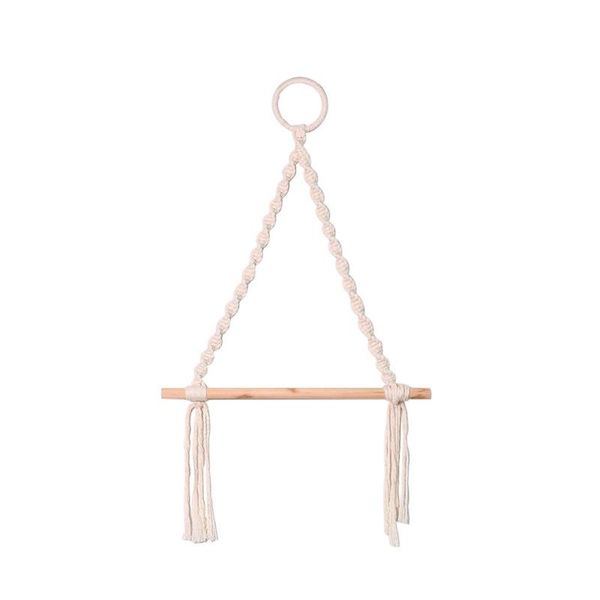 

toilet paper holders simple and convenient vintage nordic wall hanging wooden stick for home daily high-quality 2021