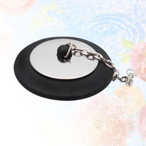 

other bath & toilet supplies rubber choke bathtub drain ser with chain plug tub for home and el (style a)