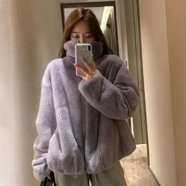 

women's fur & faux lucyever women coats luxury long sleeve warm thick fluffy jacket coat winter furry outwear female, Black