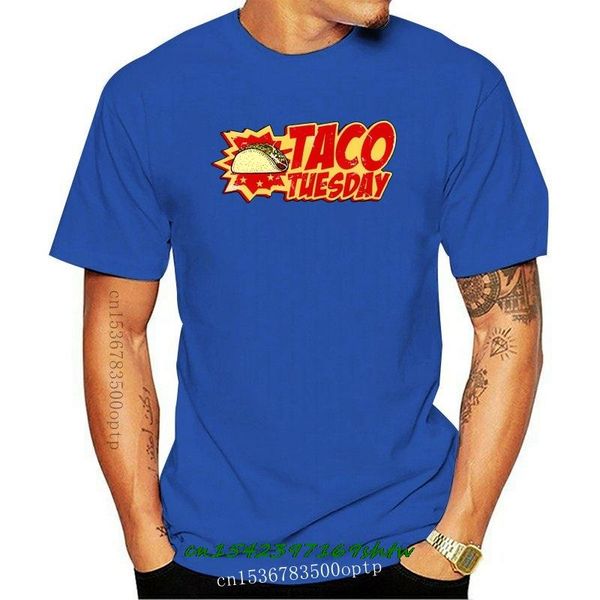 

men's t-shirts vintage taco tuesday t-shirt men women t shirt, White;black