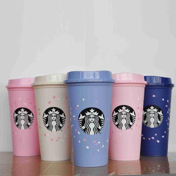 

starbucks mug 16oz colortumblers plastic drinking juice cup with lip coffee mugs costomc0nc