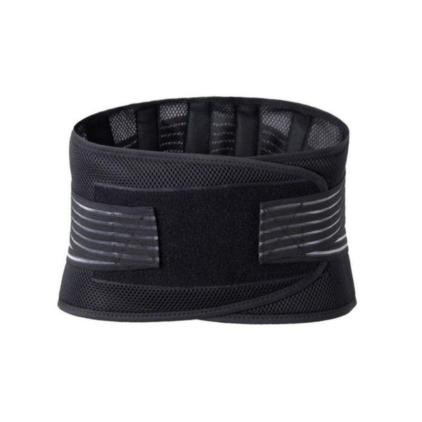 

sport fitness pressure belts breathable protection fixed light and waist support, Black;gray