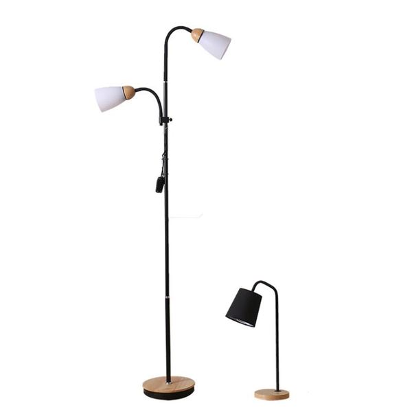 

floor lamps modern light wood led loft iron lamp bedroom living room study customer service lighting decorative luminaria