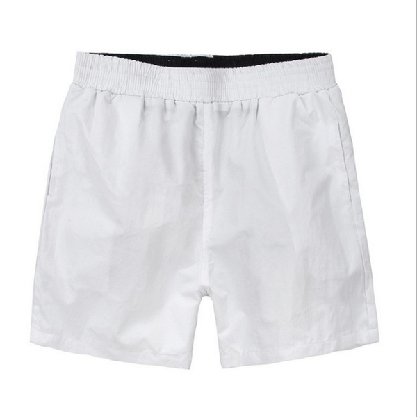 

summer beach men's casual pants shorts,you can choose between brown and white shorts, White;black