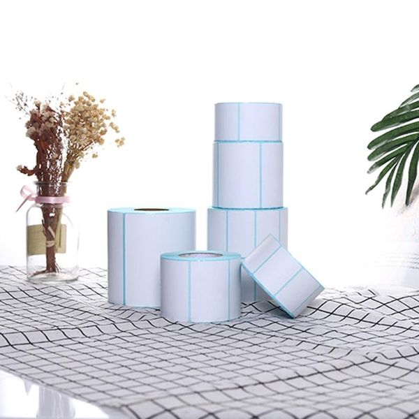

gift wrap white sticky labels set blank thermal label stickers self adhesive address price for printer