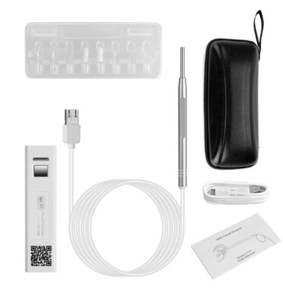 

cameras 3.9mm 720p wifi earpick otoscope ear