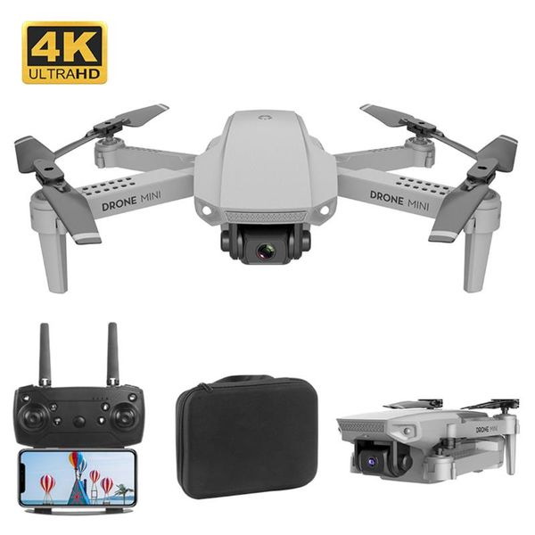 

mini drone with fixed height 4k wide-angle camera aerial pography gesture po folding quadcopter w/ bag drones