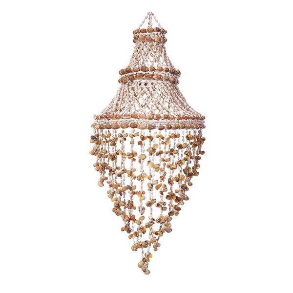 

decorative objects & figurines conch sea shell wind chime for home garden decor hanging ornament outdoor indoor wall pendant