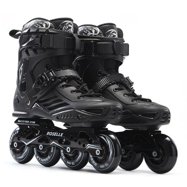 

inline & roller skates 72-76-80mm or 3*110mm slalom speed skating shoes