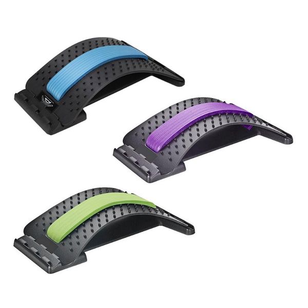

accessories back lumbar magic massager stretcher fitness equipment stretch spine relax tool