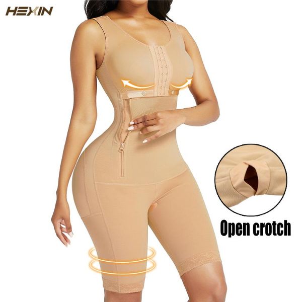 

women's shapers waist trainer fajas colombianas corset body shaper shapewear push up bulifter cinta modeladora bodysuit women slim unde, Black;white