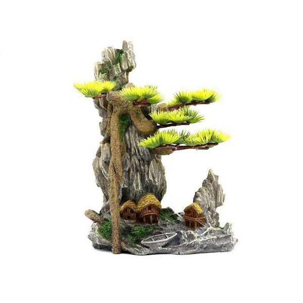 

aquarium decorations fish tank ornaments resin material ship decorations, eco-friendly for freshwater saltwater