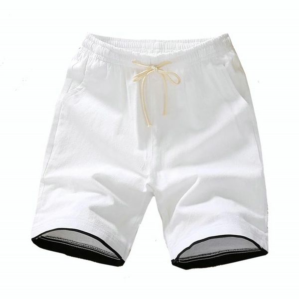 

beach shorts men streetwear 2021 summer casual cotton comfortable drawstring hip hop homme mens men's, White;black