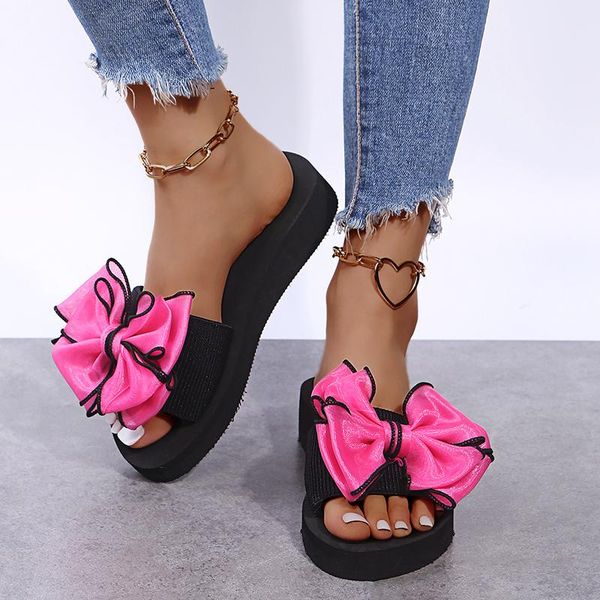 

slippers 2021 sandals women's summer fashion thick-soled fashionable and comfortable, Black